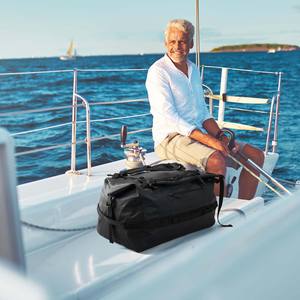 Free Sample NiceCNC Waterproof Expandable 40L 500D PVC Motorcycle Tail Helmet Storage Seat Bag <b>Backpack</b> for Adventure Travel - Product Image 2