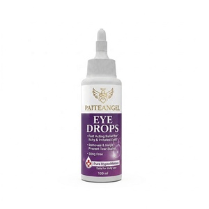 Gouttes oculaires pour animaux de compagnie 100ml – Dissolvant de taches lacrymales à l'acide hypochloreux, sans picotements, nettoyant quotidien pour les <span class=keywords><strong>yeux</strong></span> des chiens, logo personnalisé, OEM - Product Image 6