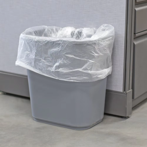 Poubelle d'hôtel en plastique de grande capacité 70L, couvercle d'oscillation d'aile de poubelle de bureau - Product Image 6