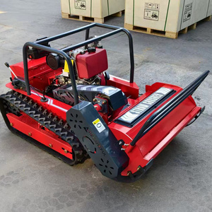 <span class=keywords><strong>Coupe</strong></span>-herbe à fléaux radiocommandé sur chenilles, robuste, 800 mm, 48V 2000W, haute puissance, <span class=keywords><strong>diesel</strong></span> <span class=keywords><strong>hybride</strong></span>, pour ferme solaire - Product Image 2