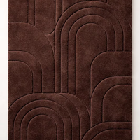 Tapis en laine tufté à la main, épais, design palais moderne, tapis de luxe pour salon et chambre à coucher