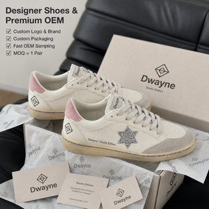 2026 Luxury Designer <b>shoe</b> for Men Women High Quality Leather Sneakers Silver Star Glitter Pink Heel Casual Court <b>Shoes</b> New - Product Image 1