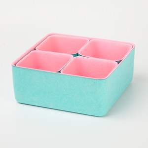 Grijs Kleur Bureau Kantoor Voelde Opslag Onder De Tafel Vault Potlood Doos Modulaire Lades Keuken Lade <span class=keywords><strong>Organizer</strong></span> Met Decoratie - Product Image 6