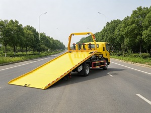 Nouveau camion de dépannage 1SUZU 700P 4x2, un pour deux, avec plateau, pour le remorquage de voitures et l'assistance routière - Product Image 6