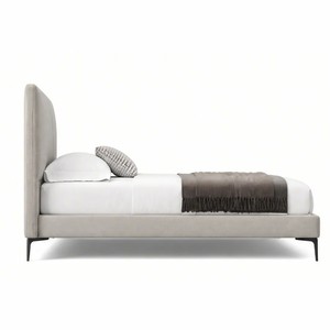 Lit bébé moderne en bois massif pour usage commercial et résidentiel, lit double en pin, design sécurisé - Product Image 1