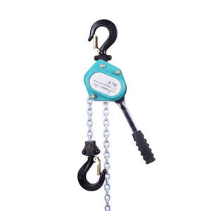 Mini taşınabilir 0.25 Ton kapasiteli el kolu vinç yeni durum inşaat çiftlik kullanımı için zincir blok emniyet küçük gergi - Product Image 3