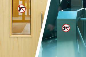 ไวนิลทนทานกันน้ำป้องกันสนิมไม่มีปืนปืนหรืออาวุธได้รับอนุญาตสำหรับเก็บกลางแจ้งบ้าน - Product Image 5