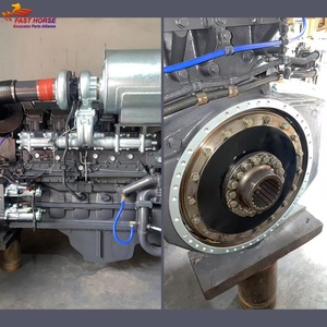 เครื่องยนต์ดีเซล Hangood Komatsu SAA6D140E-5 SAA6D140E-7 SAA6D140E-7-C ขนาด 15 ลิตร  แบบรีบิลด์ สำหรับ PC650 PC700 PC950 เครื่องยนต์ดีเซลมือสอง - Product Image 5