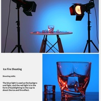 Reflector Estándar con Filtro de Color de Cuatro Hojas, Rejilla de Panal, Luz de Borde y Accesorio de Iluminación Continua para Flash Grande, Hecho en China