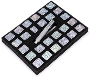 Bộ Công Cụ Tem Bảng Chữ Cái, Bộ Công Cụ Dập Đồ Da, Công Cụ Dập Đồ Da Nghệ Thuật (19Mm-27 Chiếc) - Product Image 1