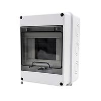 IP65 étanche extérieur HT-5-Way MCB boîte ABS plastique électrique PV interrupteur de jonction montage sur panneau boîtier d'instrument électronique
