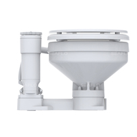 Toilette électrique marine 12V 24V toilette compacte à chasse d'eau pour bateau Yacht RV camping-car caravane avec pompe de macération