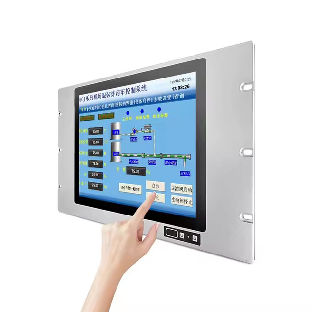 OEM 15"17" Intel I5 I7 Industrial Panel Pc NFC / RFID Reader Built-in Touch Screen All-In One Computer