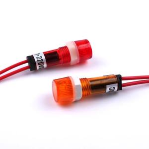 مصباح إشارة بلاستيكي موديل رقم XD10-3 بقوة 12 فولت 24 فولت 110 فولت مصباح مؤشر ضوئي بحجم 10 ملم مصباح مؤشر ضوئي - Product Image 4