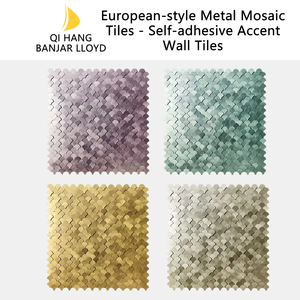 Mosaico de Vidrio Blanco, Estilo Europeo Moderno, Resistente al Agua, Azulejos para Paredes de Cocina, Hotel, Piscina, Comedor, Sala de Estar, Diseño de Escamas de Pescado - Product Image 2