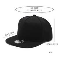 Gorra de Béisbol Snapback al por Mayor para Hombre y Niño, Estilo Hip Hop, Visera Plana, Color Sólido, Gorra Trucker Ajustable