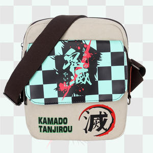 Chopper Goku Miku Tokyo Ghoul <span class=keywords><strong>Demon</strong></span> <span class=keywords><strong>Slayer</strong></span> Toilet-Bound Hokage Totoro Luffy Cosmetic Bag <span class=keywords><strong>Anime</strong></span> Shoulder Bags for Women Kids - Product Image 5