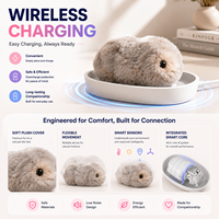Robot intelligent, compagnon IA, jouet en peluche interactif, coton PP doux