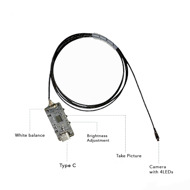 Factory Direct 1280x720 Pixels OV9734 Industrial Medical Endoscope Camera Module Mini Endoscopy Camera Equipment