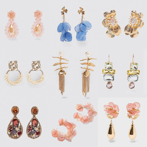 Kaimei Bohème ZA <span class=keywords><strong>Cristal</strong></span> Dangle Boucles <span class=keywords><strong>D</strong></span>'oreilles pour Les Femmes Fleur Poisson Or Rond Géométrique Boucles <span class=keywords><strong>D</strong></span>'oreilles <span class=keywords><strong>Mariage</strong></span> Nouvellement Filles Cadeau De Fête - Product Image 6
