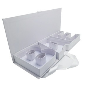 Caja de Regalo de Cartón con Forma de Letra BAE, Rellenable con Chocolate, para Baby Shower de Niño, Decorativa con Flores Dulces, para Tía o Amante - Product Image 3