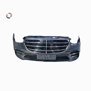 <span class=keywords><strong>Mercedes</strong></span> Benz Classe S 223 2021-2023 Kit de montage de pare-chocs avant Pièces de voiture de sport d'occasion y compris calandre de pare-chocs avant - Product Image 4