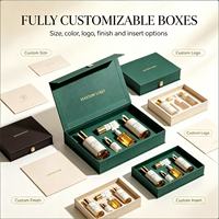 Paquete de Crema Facial de Cosméticos de Lujo al por Mayor, Caja de Crema para Ojos, Paquete Personalizado de Champú y Limpiador Facial