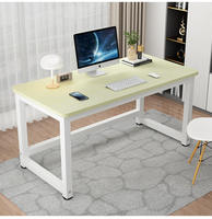 Bureau d'ordinateur pour le personnel de bureau, mobilier de bureau, table d'étude pour étudiants et adultes