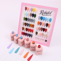 Ensemble de gel UV Robifel, 60 couleurs, logo personnalisé, vernis à ongles permanent professionnel