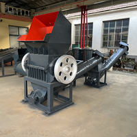 Broyeur de déchets plastiques entièrement automatique, machine de recyclage, broyeur multifonctionnel industriel pour le broyage de plastiques durs