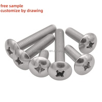 Vis autotaraudeuse en aluminium à tête Torx noire, zinguée, à filetage métrique et impérial (norme DIN)