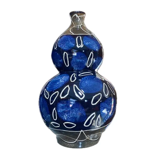 Europäische dekorative Keramik Luxus vase kleine Tisch vasen exquisite Weihnachts geschenk Retro dekorative Vase