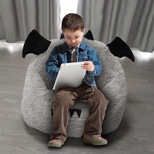 Cute Children's Animal Premium Cotton Bat PV Plush Beanbag Chair Kids <strong>Bean</strong> <strong>Bag</strong> Chair <strong>Bean</strong> <strong>Bag</strong> Baby - Product Image 5