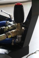 200BAR 40LPM Interruptor de control remoto Máquina de limpieza de alcantarillado de alta presión eléctrica Móvil