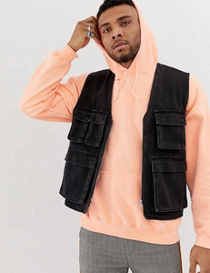 <span class=keywords><strong>Gilet</strong></span> multi-poches avec logo personnalisé <span class=keywords><strong>Gilet</strong></span> utilitaire en velours côtelé de haute qualité pour hommes, vente en gros et amincissant - Product Image 5