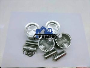 XPower nouvelles pièces de réparation de moteur D04F Kit de revêtement Piston avec goupille pour pelle sur chenilles (noir/argent) - Product Image 2