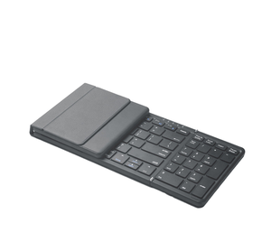 Clavier pliable ultra-fin pour ordinateur, mini clavier Bluetooth 3.0 pliable, compatible avec trois appareils, clavier pliable sans fil - Product Image 3