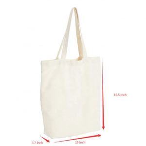 Sac fourre-tout en toile 100 % coton, design haut de gamme, économique, léger et réutilisable pour courses, promotion publicitaire et cadeaux DIY - Product Image 4
