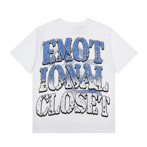 <span class=keywords><strong>T</strong></span>-<span class=keywords><strong>shirt</strong></span> Casual Estiva Oversize in Maglia Stile Street con Stampa <span class=keywords><strong>Motociclista</strong></span> EMOTION e Lettere in Strass a Vita Alta - Product Image 5