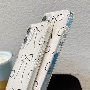 เคสโทรศัพท์กันกระแทกแบบใหม่ ลายโบว์ผีเสื้อเรียบง่าย รูใหญ่ สำหรับ iPhone 16 Pro Max - Product Image 6