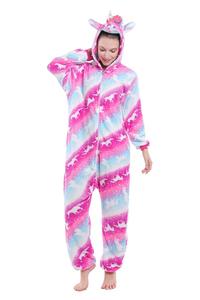 Tier Stram pler Flanell Fleece Pyjama Homes uit Kapuze und Footie Stram pler Pyjama Erwachsenen Stram pler Langarm V-Ausschnitt Nachtwäsche Bodycon - Product Image 6