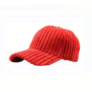 Gorro Deportivo de Pana Cálido para Hombre y Mujer, Gorros Deportivos de Moda para Otoño e Invierno, Gorra de Béisbol de Pana con Talla y Logotipo Personalizados - Product Image 5