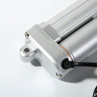 Actionneur linéaire électrique 24V DC 1500N IP66 étanche pour balayeuse routière commerciale, robot de nettoyage autonome, véhicule