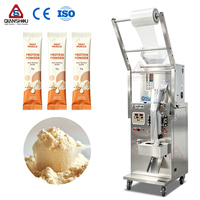 Machine d'emballage verticale multifonctionnelle pour sachets de poudre de boisson protéinée au lait (3g, 5g, 10g)