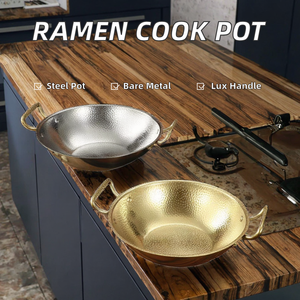 Ollas Coreanas <span class=keywords><strong>para</strong></span> <span class=keywords><strong>Paella</strong></span>, Ecológicas, de Acero Inoxidable, Triple Capa, con Mango de Alta Calidad, Olla <span class=keywords><strong>para</strong></span> Guisos, Platos <span class=keywords><strong>para</strong></span> Aperitivos, Cocinas de Gas e Inducción, CE - Product Image 2