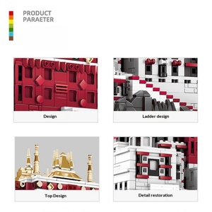 Blocs de construction du Palais du Potala du <span class=keywords><strong>Tibet</strong></span>, Chine, modèle éducatif à assembler soi-même, pour enfants et adultes, vente en gros - Product Image 3