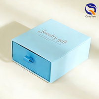 Caja de Empaque para Collares con Logotipo en Lámina Dorada Rosa, Personalizable con su Propio Tamaño, Laminación Mate y Diseño Gratuito