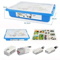 WeDo 2.0 Bloques de Construcción, Robot Educativo, Set Básico 45300, STEM, Programación Scratch, Control por Aplicación, Juguetes de Aprendizaje para el Aula