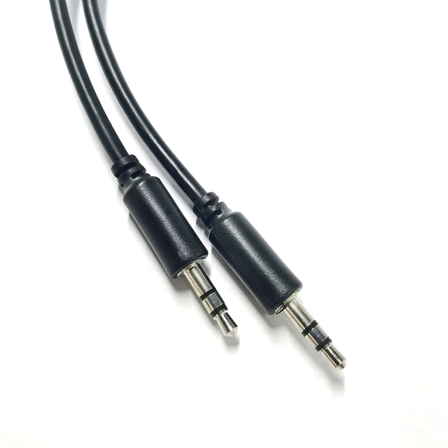 Earphone Audio 35mm Stereo TRS Adapter Cable Male to Male Cable