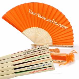 พัดไม้ไผ่ญี่ปุ่นโบราณแกะสลักลายศิลปะพื้นบ้าน สำหรับกีฬา ภาพวาด ธุรกิจ งานเต้นรำฤดูร้อน งานปาร์ตี้ พัดไม้พับได้ทนทาน - Product Image 6
